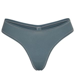 SKIMS cotton dipped thong in Kyanite